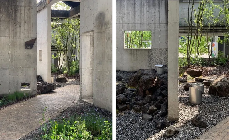 Backyard of CAFE Store, Busan