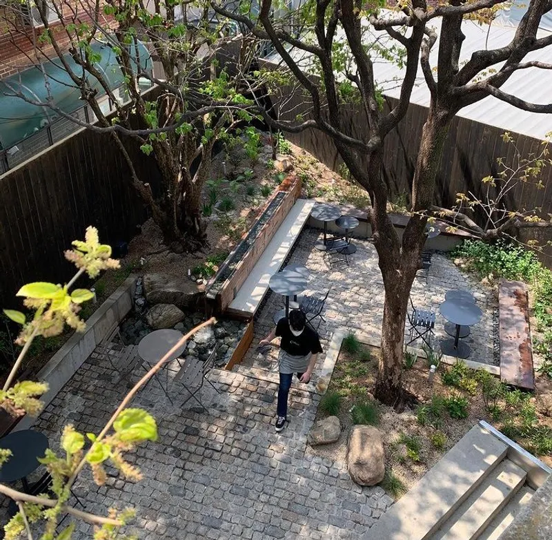 Front Yard of CAFE Store, Busan · 02